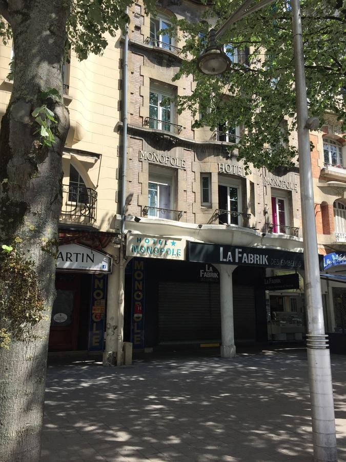 Le Monopole Hotell Reims Eksteriør bilde