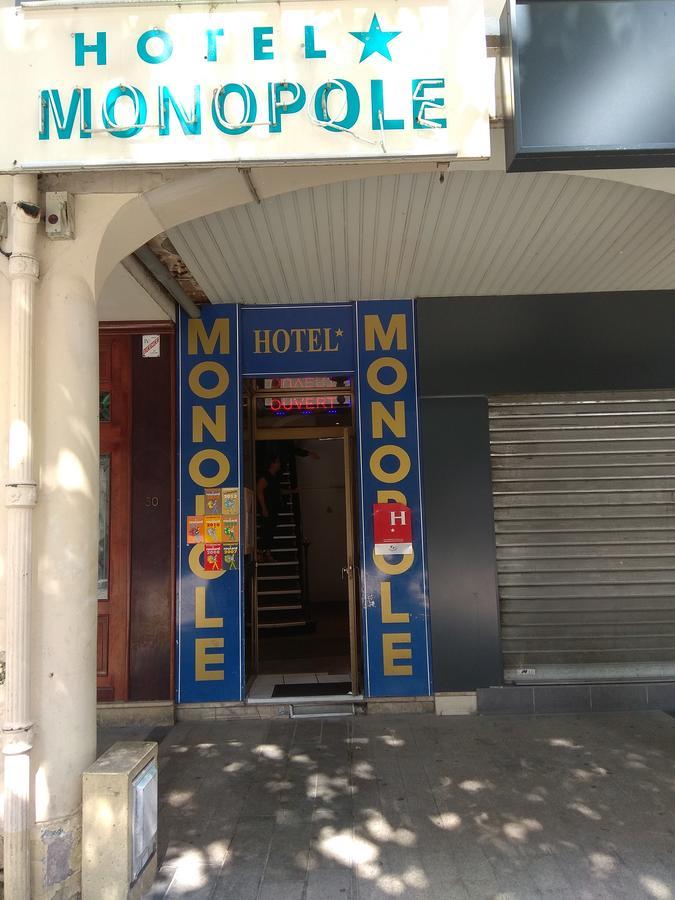 Le Monopole Hotell Reims Eksteriør bilde